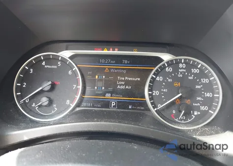 2021 Nissan Sentra Sv z USA, uszkodzony, nr VIN 3N1AB8CV6MY272183